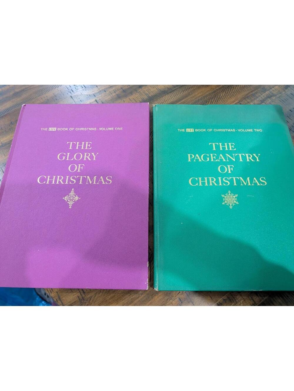 1963 Life Book Of Christmas Volume One And Two Glory Pageantry Of Christmas